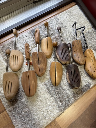 Vintage shoe trees mixed - shoe,