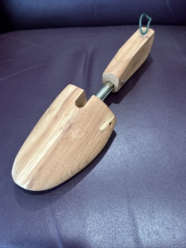One unbranded shoe tree - one,