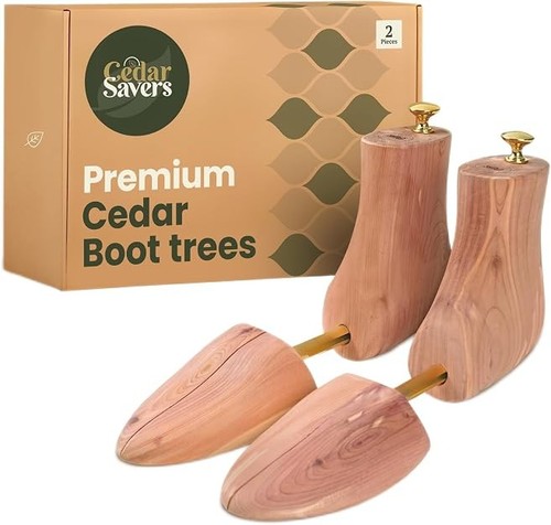 Cedar boot tree for - cedar, men