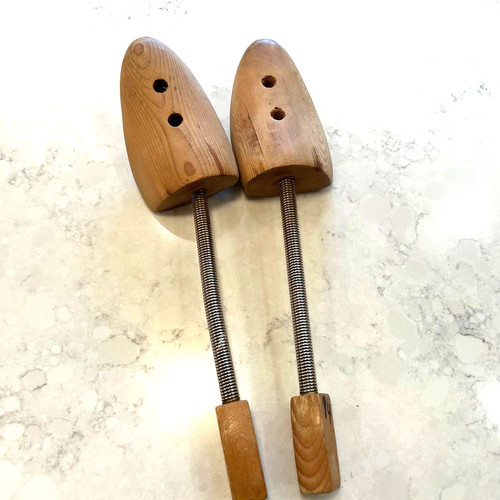 Vintage shoe trees - trees, 14"