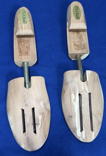 Vintage jos bank cedar wood - a,